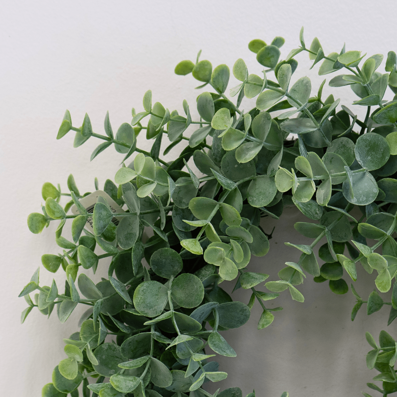 Eucalyptus-Inspired 14" Faux Greenery Door Wreath - LndmarkClub USA