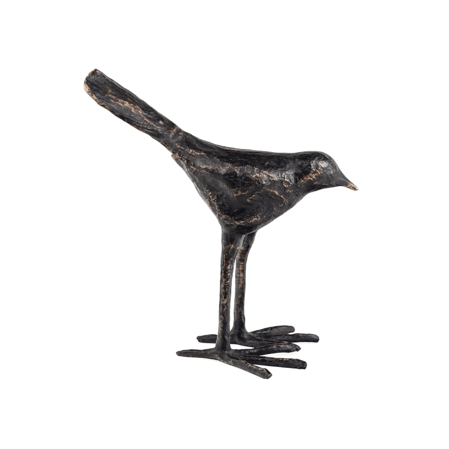 Decorative Bronzed Raven Bird