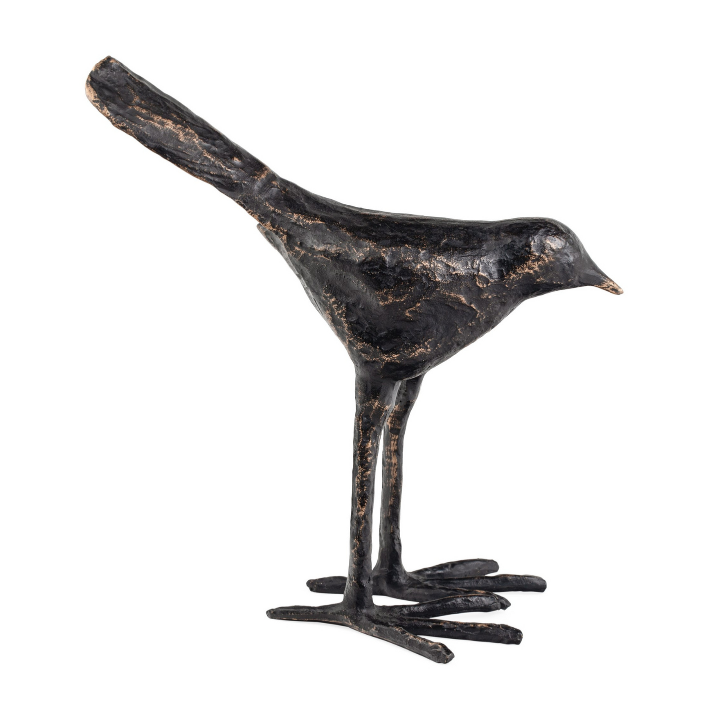 Decorative Bronzed Raven Bird