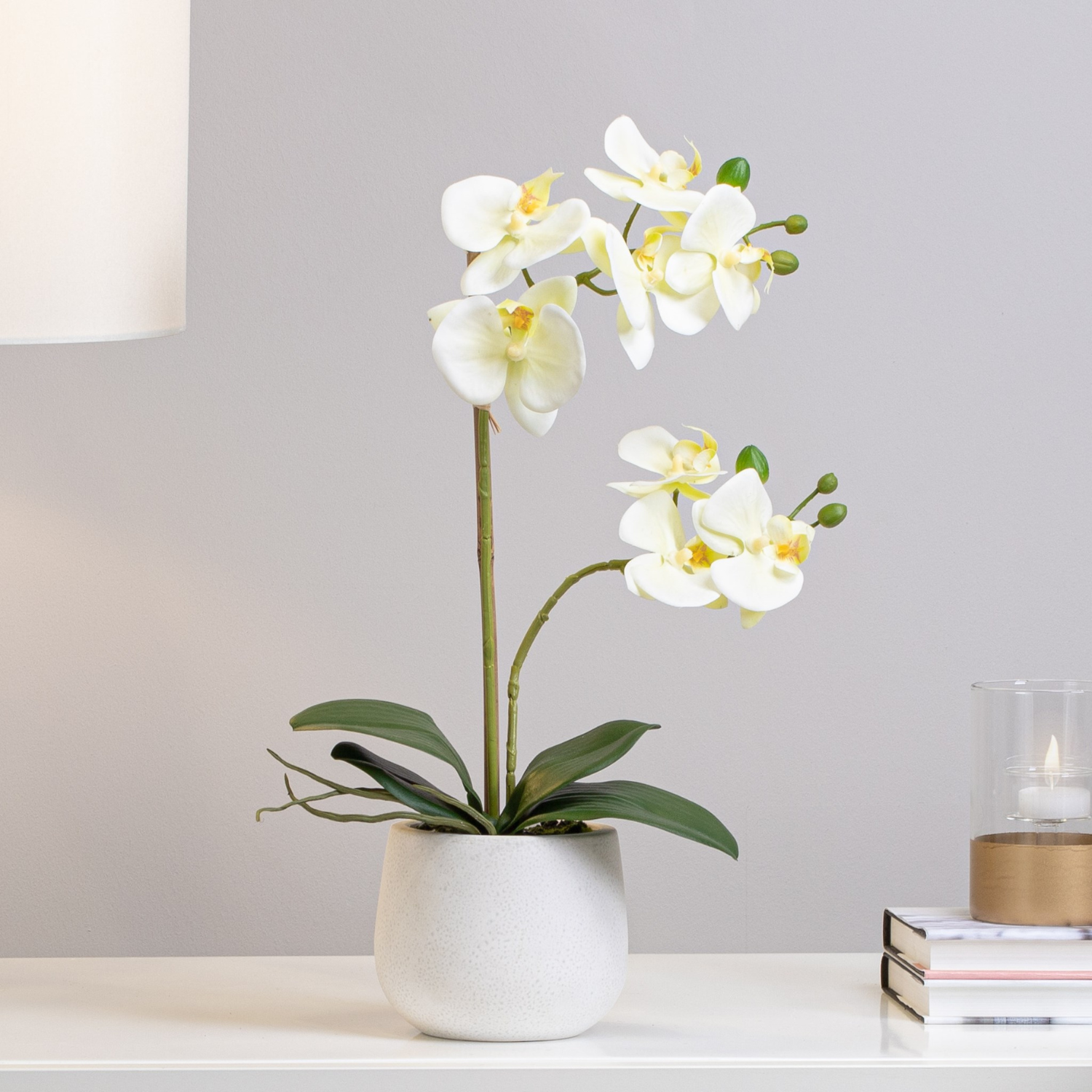 Decorative Faux Orchid - LndmarkClub USA