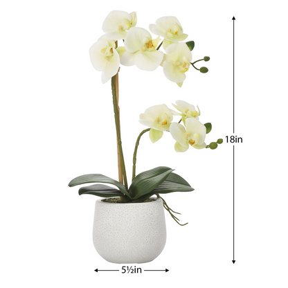 Decorative Faux Orchid - LndmarkClub USA