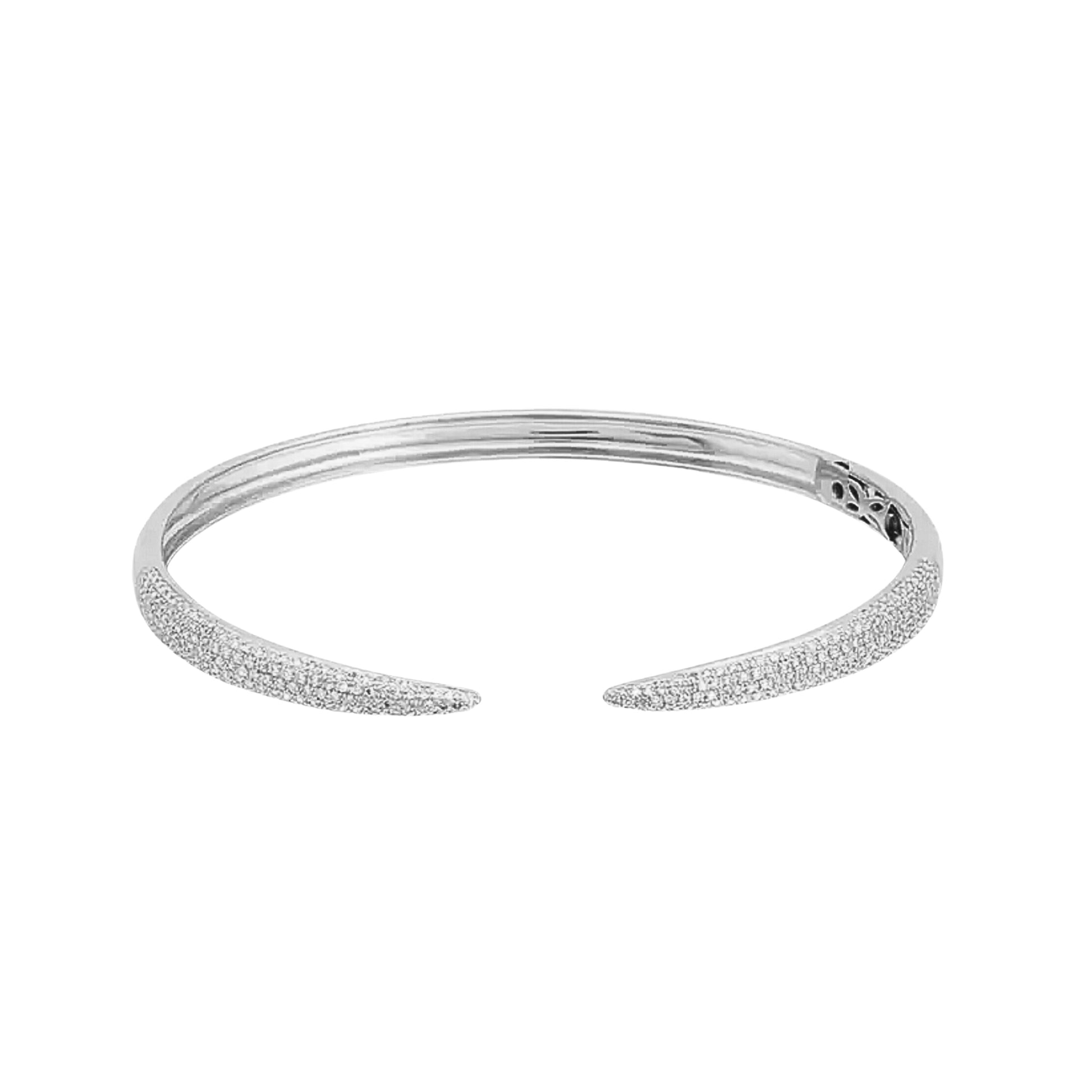 KIMBERLEY SILVER CUFF BRACELET - LndmarkClub USA