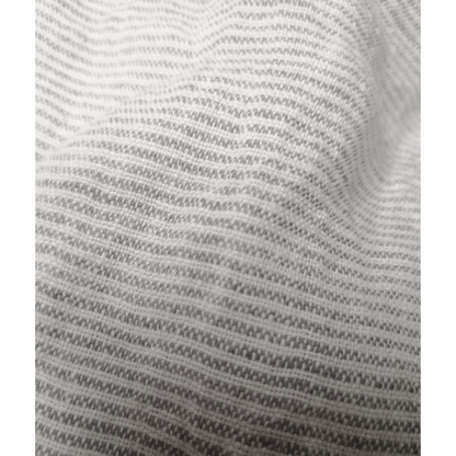 Cambri Grey Stripe Linen Pillow - LndmarkClub USA