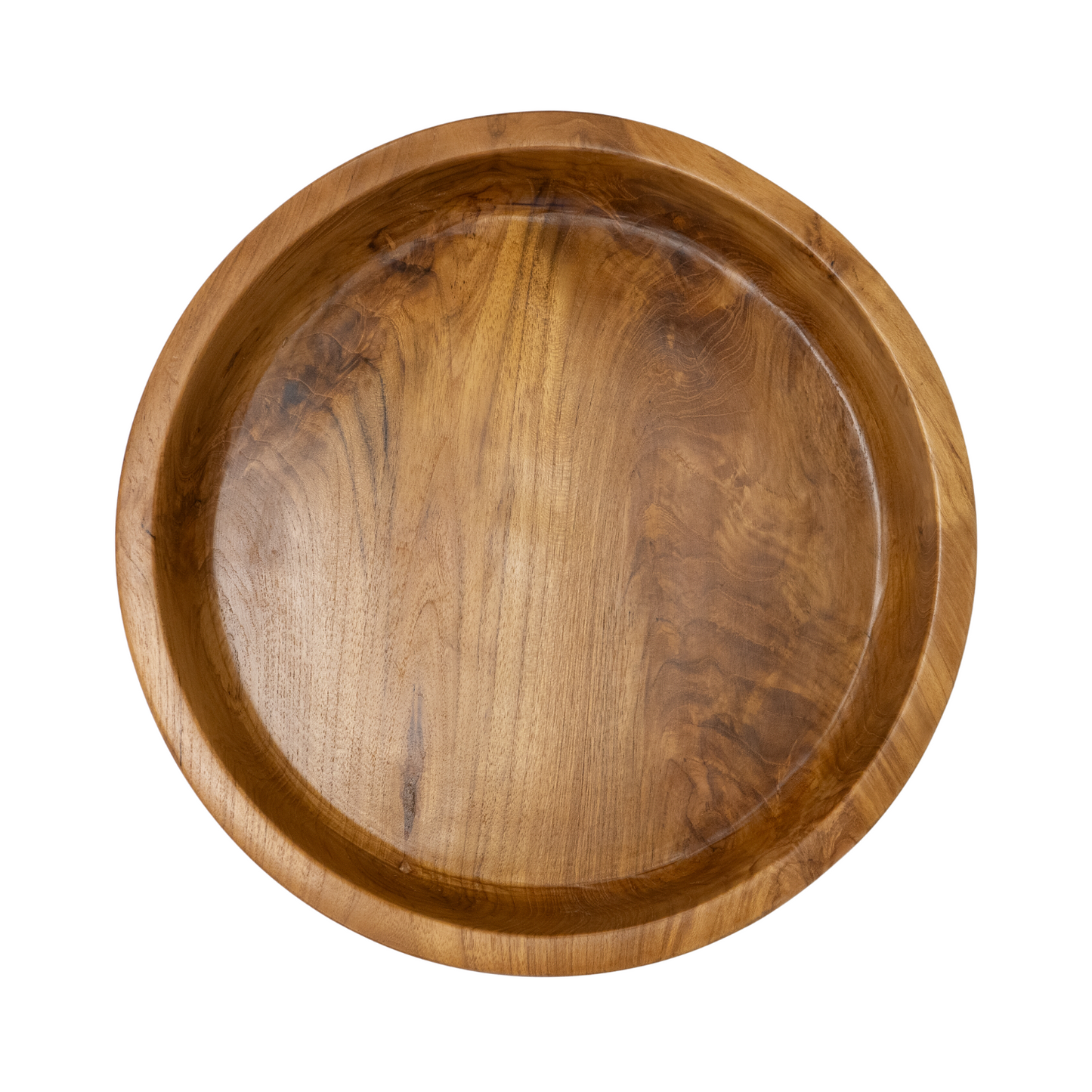 Low Wooden Table Bowl