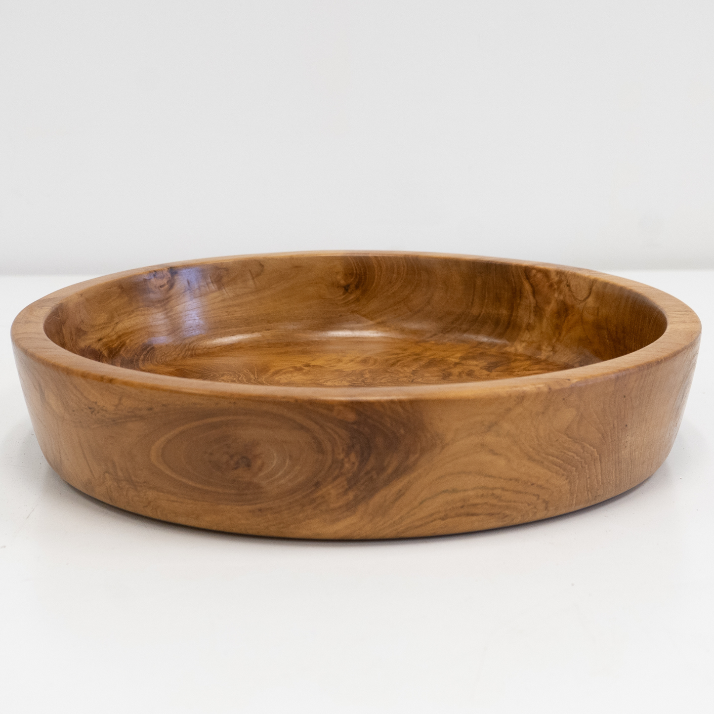 Low Wooden Table Bowl