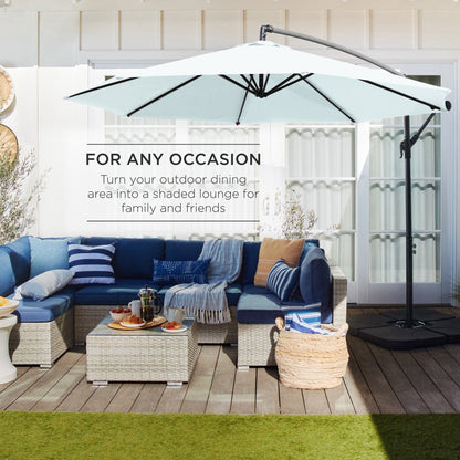 Offset Hanging Patio Umbrella - 10ft