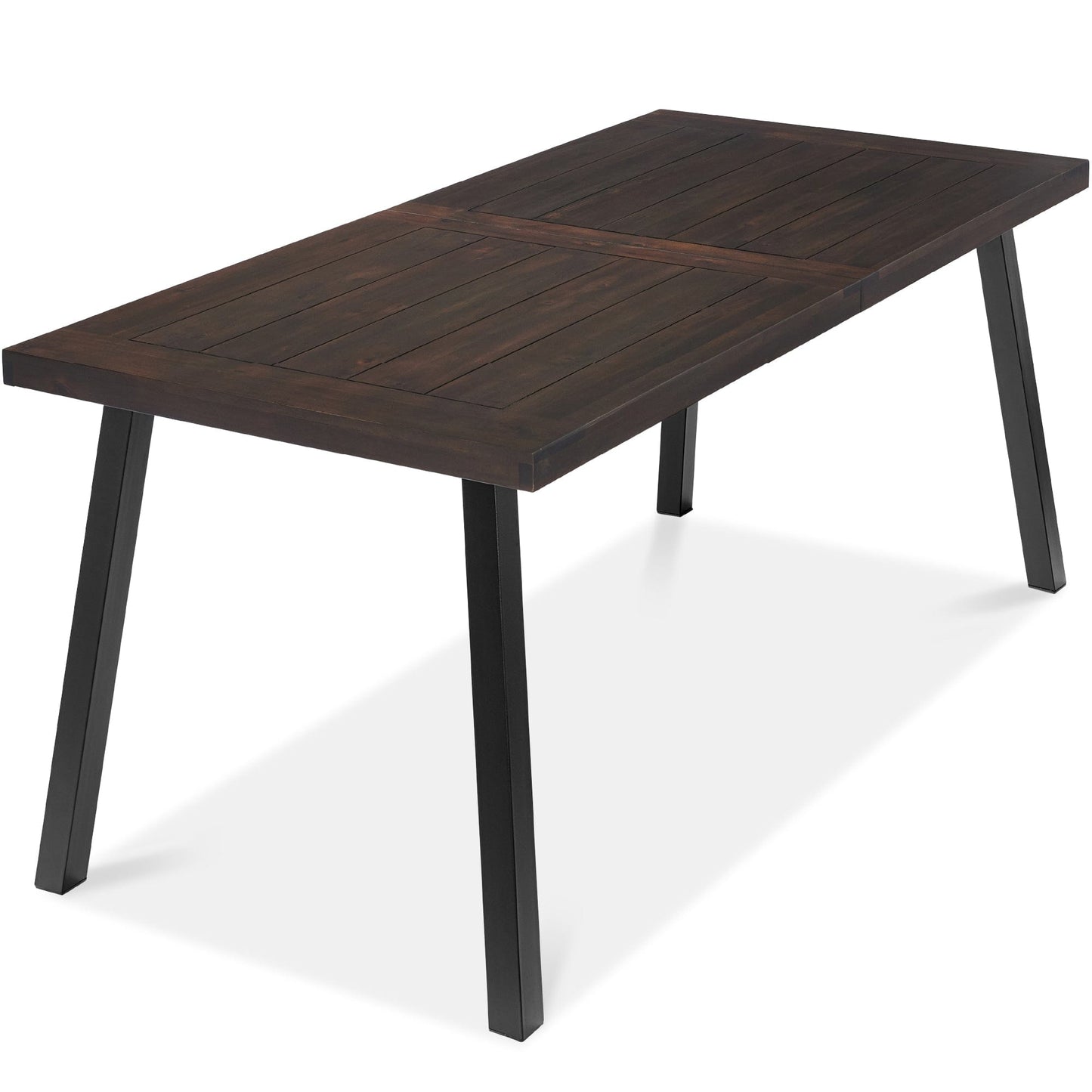 Acacia Wood Dining Table for 6 - Indoor & Outdoor Use