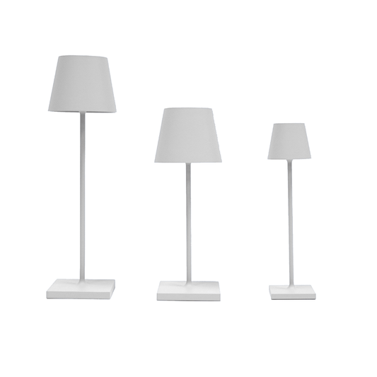 Poldina Pro White Cordless Lamp - LndmarkClub USA