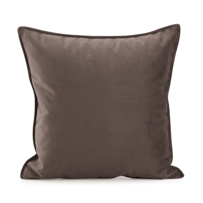 Velvet Espresso Toss Pillow