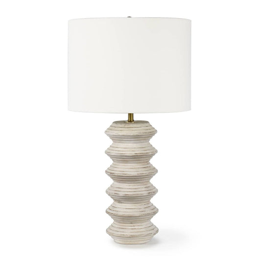 Coastal Living Nova Wood Table Lamp - LndmarkClub USA