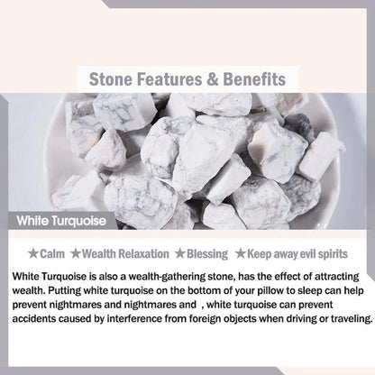 Natural Stone Quartz Healing Beads Bracelet