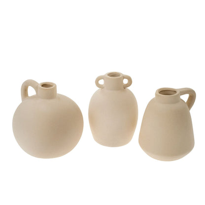 Artisan Cream Stoneware Vase