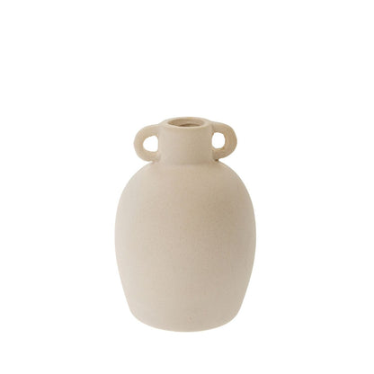 Artisan Cream Stoneware Vase