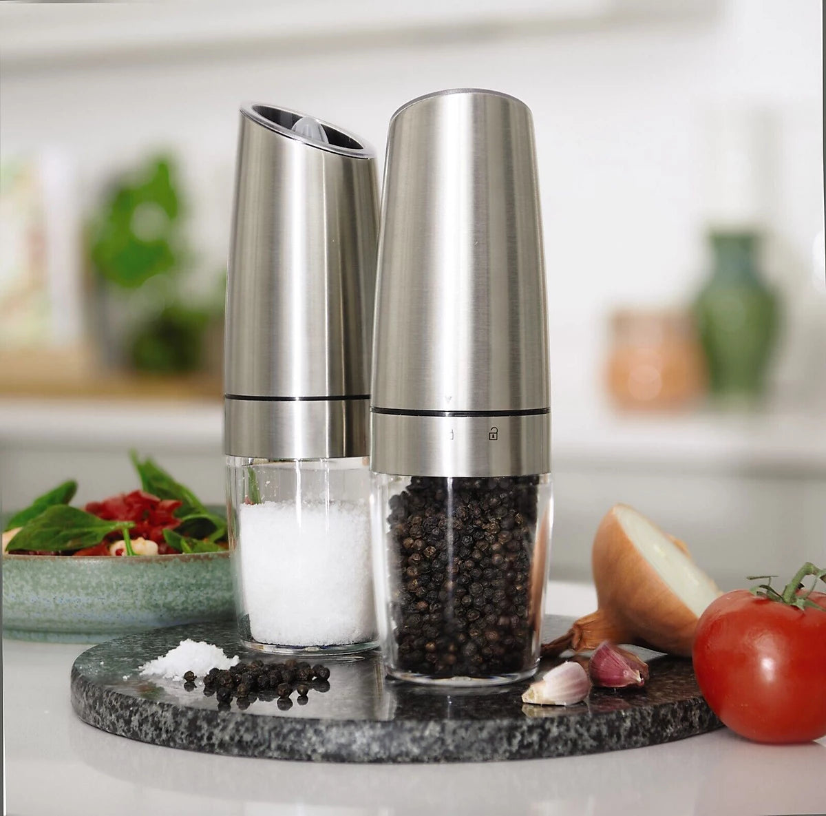 Automatic Salt & Pepper Grinders