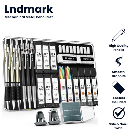 Mechanical Metal Pencil Set
