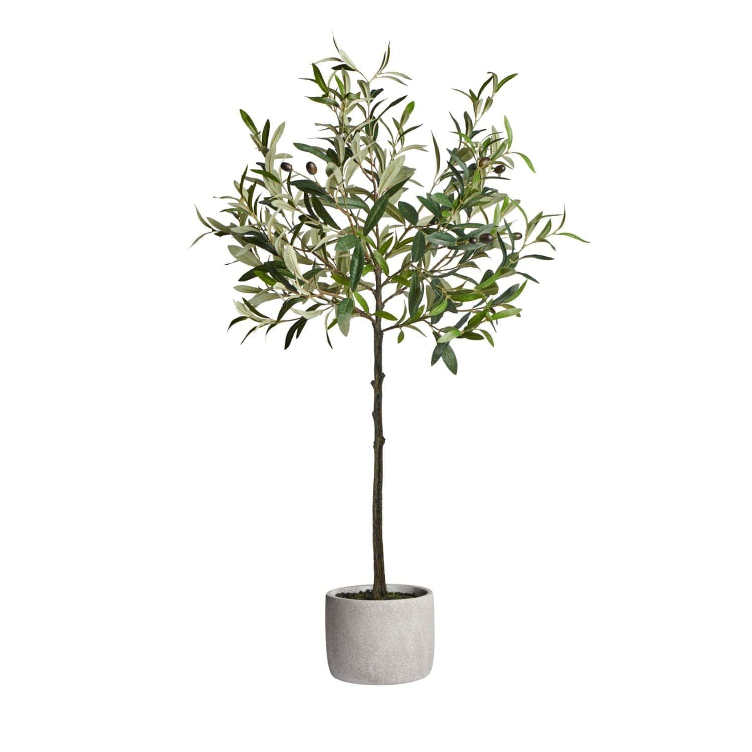 Artificial Potted Mini Olive Tree - LndmarkClub USA