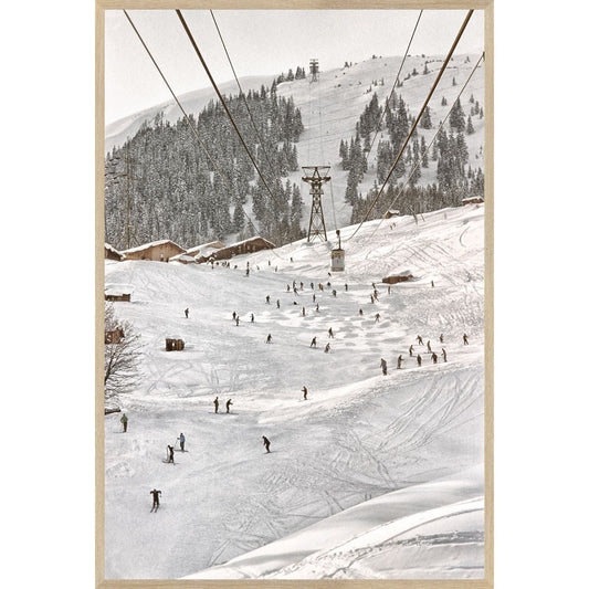 Vintage Winter Ski Wall Art - LndmarkClub USA