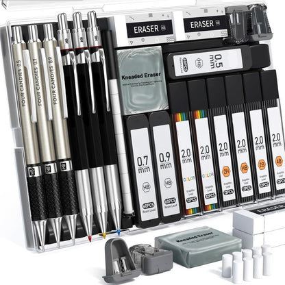 Mechanical Metal Pencil Set