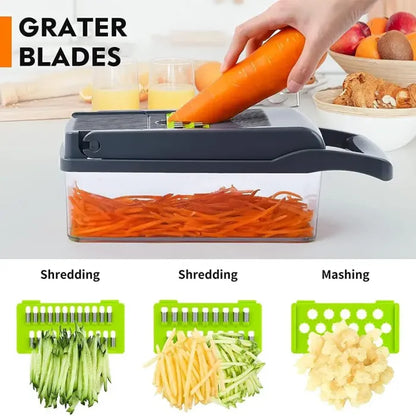 15 in 1 Multifunctional Kitchen Chopper