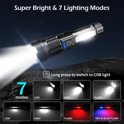 The Military Zoom Flashlight