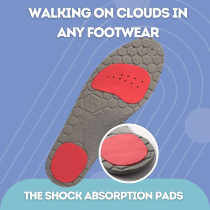 Shock Absorbing Magnetic Insoles