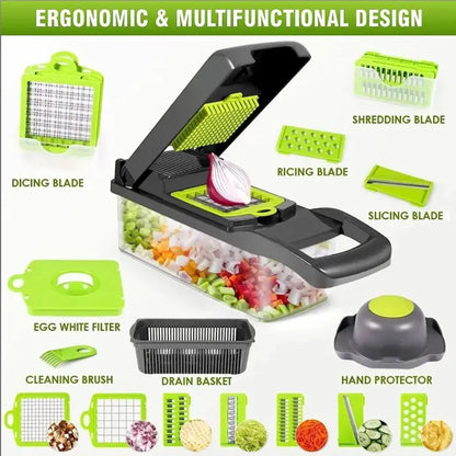 15 in 1 Multifunctional Kitchen Chopper